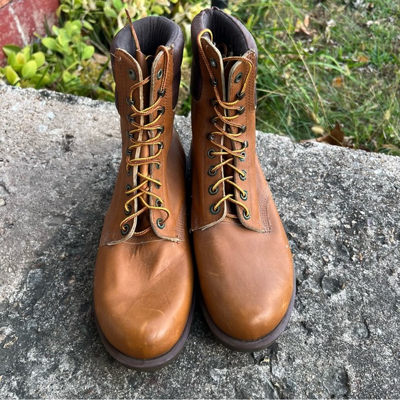 Georgia Boots 9 Eye Farm and Ranch Leather Boots